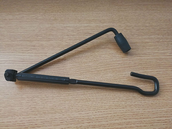 汽車(chē)千斤頂手搖桿一次成型，選貝朗線材折彎?rùn)C(jī)