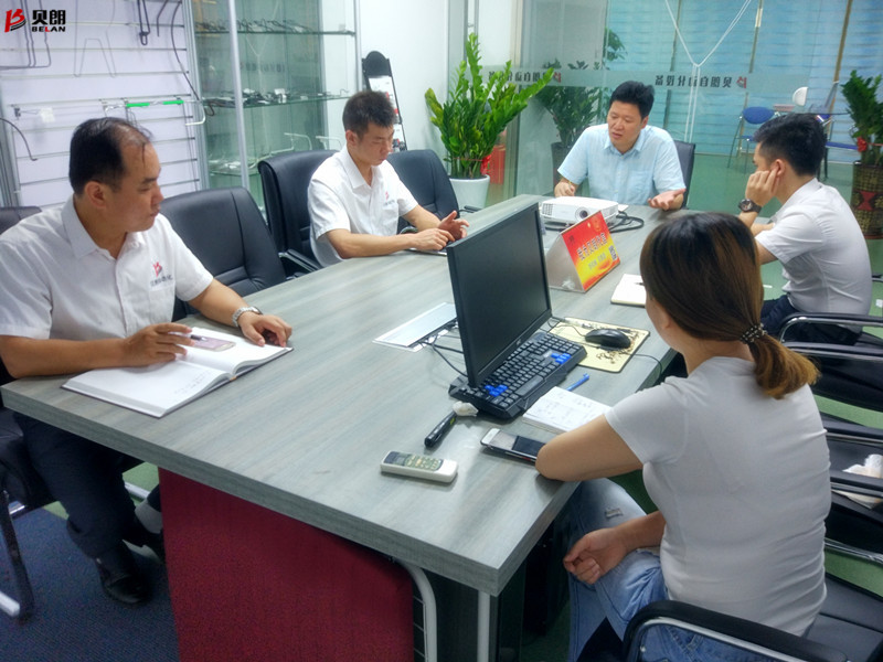 貝朗自動化設備公司-晨例會現(xiàn)場