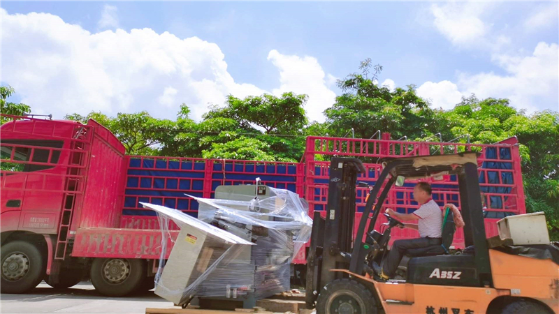 貝朗機器發(fā)機現場